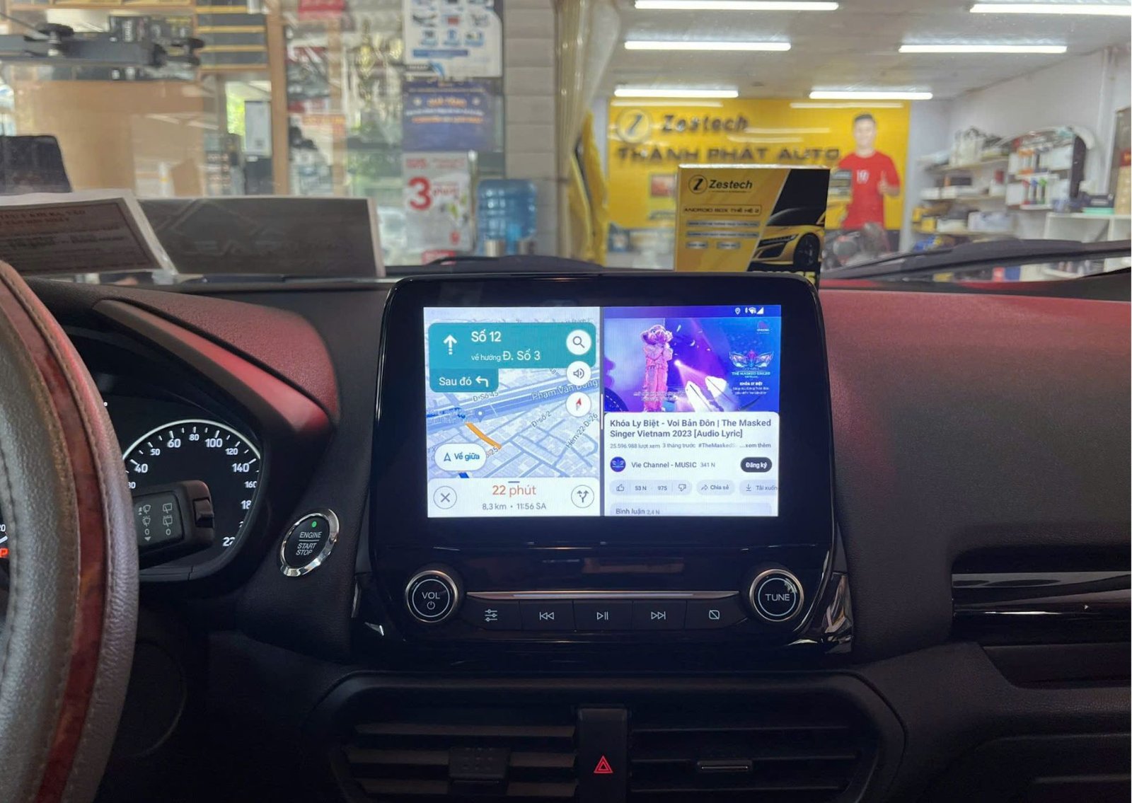 Android Box Ford Ecosport 2019 - Trung Tâm Lắp Đặt Uy Tín Chính Hãng TPHCM