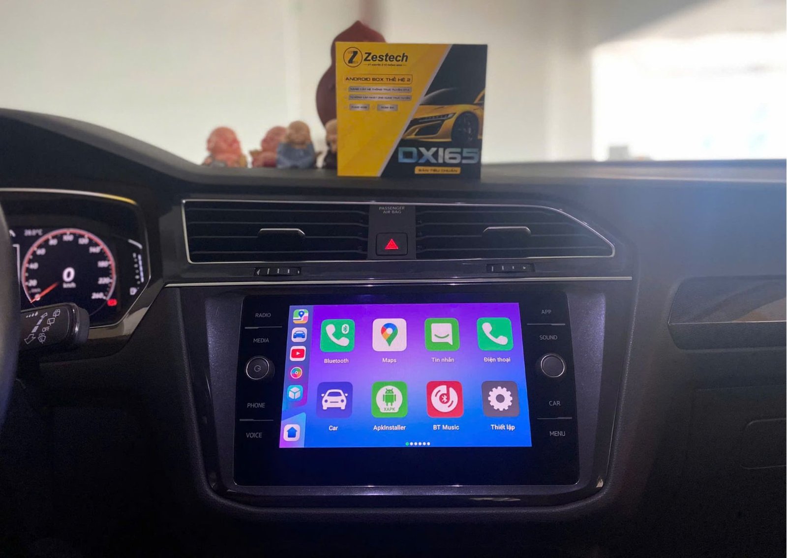 Android Box Volkswagen Tiguan 2021 - Trung Tâm Lắp Đặt Uy Tín TPHCM