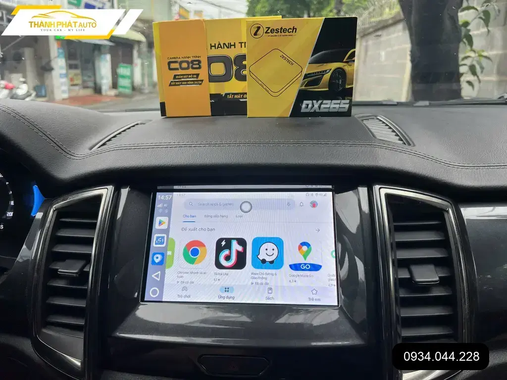 Android Box Ô Tô Ford Everest 2018 - Trung Tâm Lắp Đặt Chính Hãng TPHCM