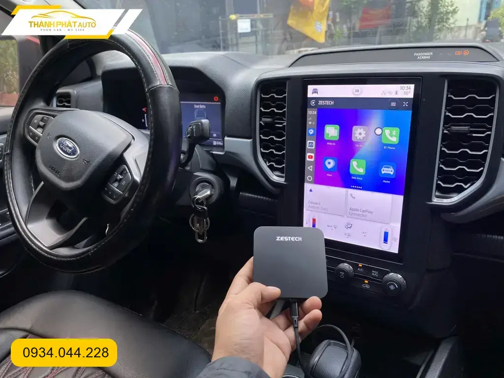 Android Box cho Ford Ranger 2022 - Trung Tâm Lắp Đặt Chính Hãng TPHCM