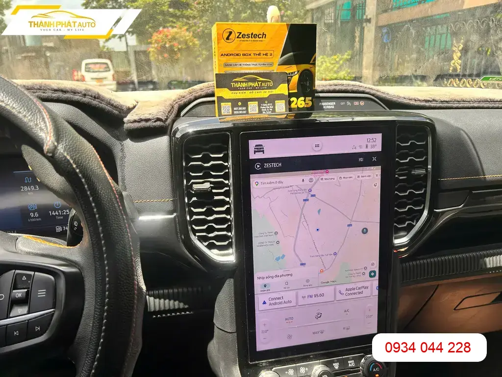 Android Box Ford Ranger 2026 - Địa Chỉ Lắp Đặt Nâng Cấp Uy Tín TPHCM