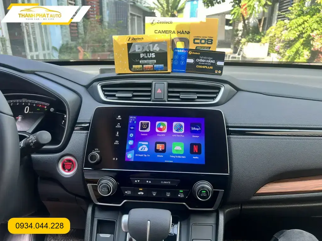 Android Box Cho Honda CRV 2018 Cao Cấp - Trung Tâm Gắn Uy Tín TPHCM