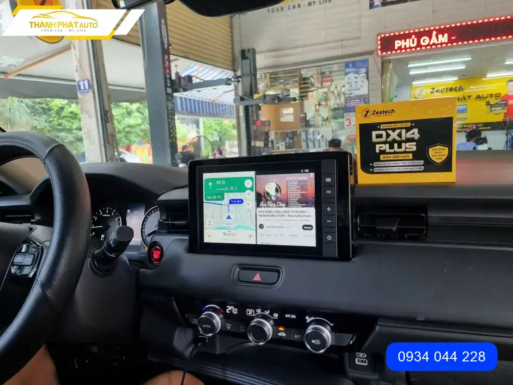 Android Box Honda HRV 2024 - Địa Chỉ Lắp Đặt Android Box Uy Tín Tại TPHCM ảnh thực tế 2