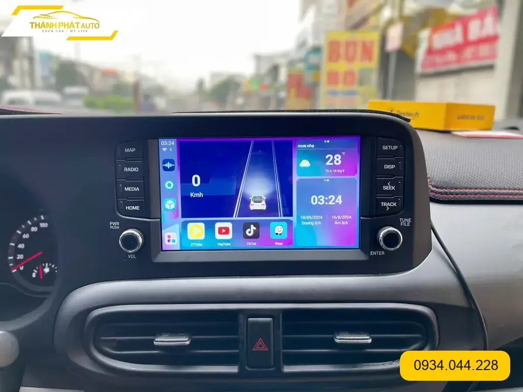 Android Box Hyundai i10 2026 - Trung Tâm Lắp Đặt Uy Tín TPHCM