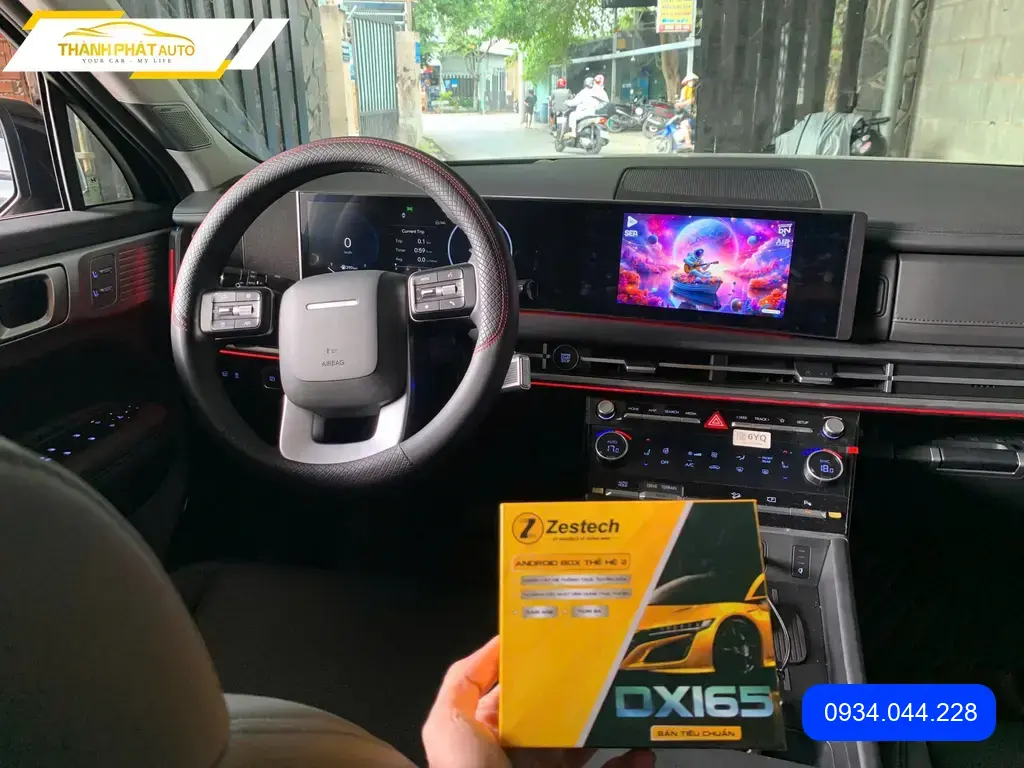 Android Box Cho Hyundai Santafe 2026 - Trung Tâm Lắp Đặt Chính Hãng TPHCM ảnh thực tế 2