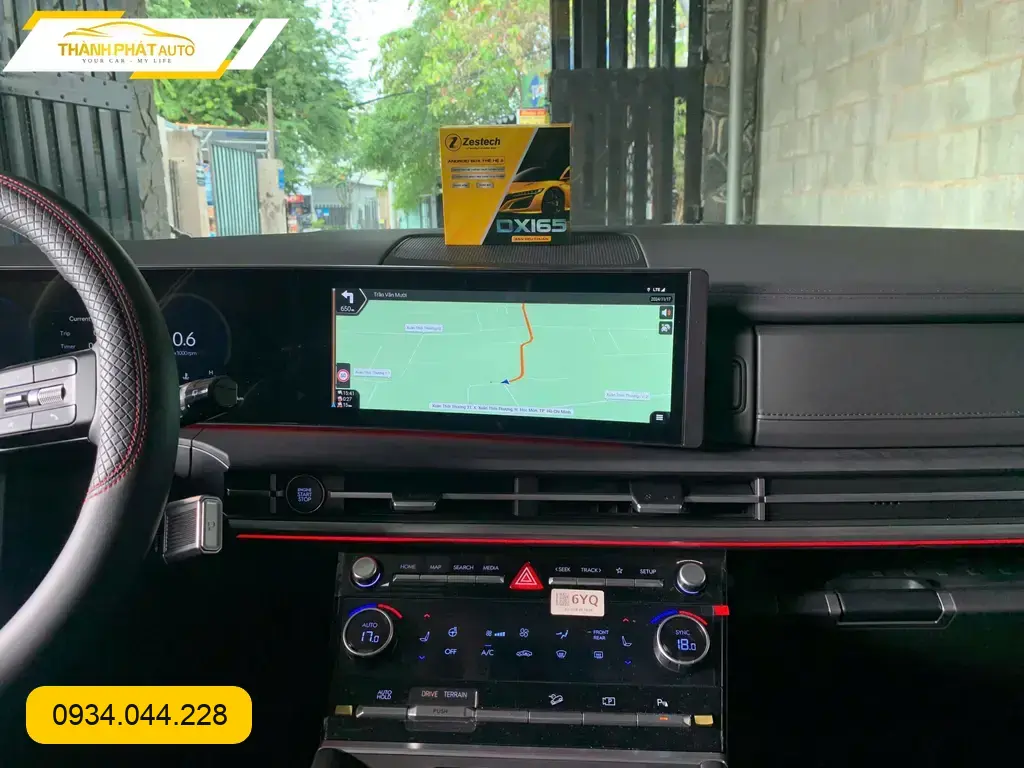 Android Box Cho Hyundai Santafe 2026 - Trung Tâm Lắp Đặt Chính Hãng TPHCM ảnh thực tế 3