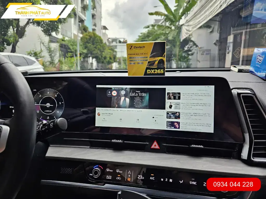 Android Box Kia Sportage 2024 - Trung Tâm Lắp Đặt Chính Hãng TPHCM