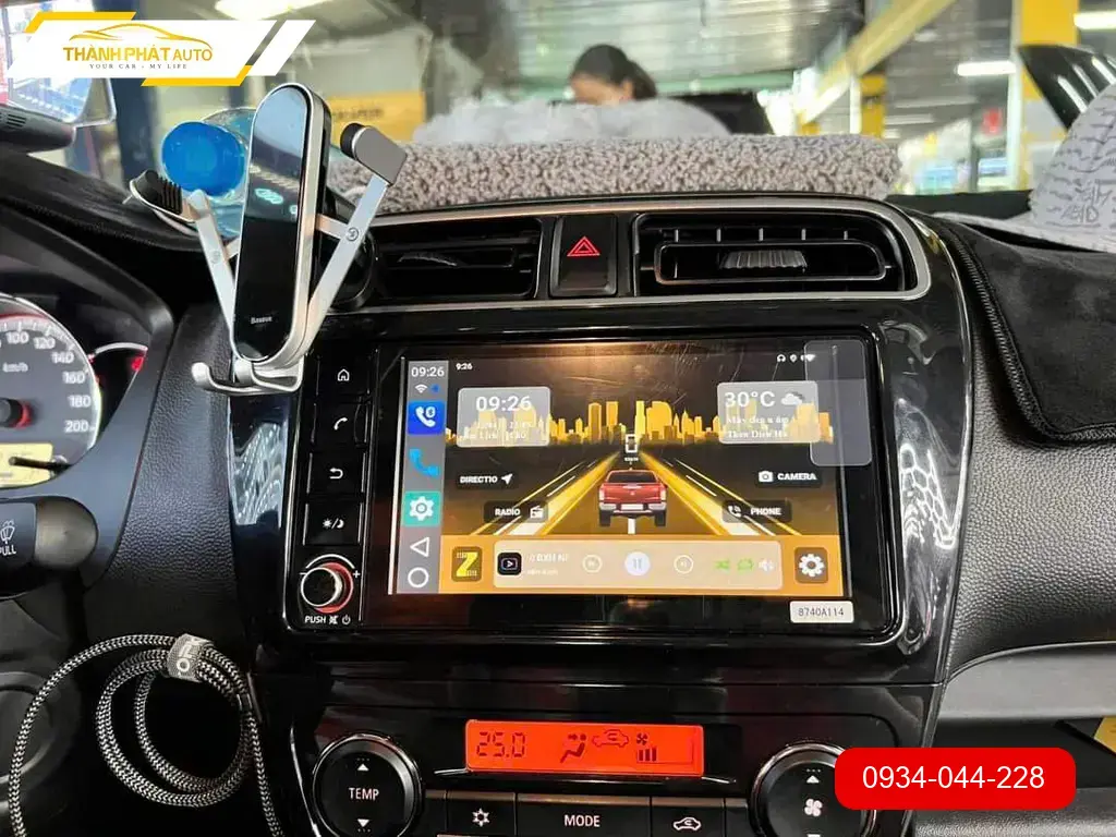 Android Box Mitsubishi Attrage 2026 - Trung Tâm Lắp Đặt Uy Tín TPHCM ảnh thực tế 2