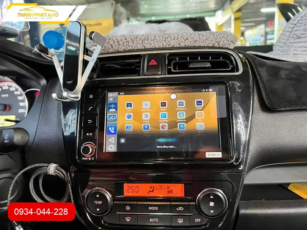 Android Box Mitsubishi Attrage 2026 - Trung Tâm Lắp Đặt Uy Tín TPHCM ảnh thực tế 3