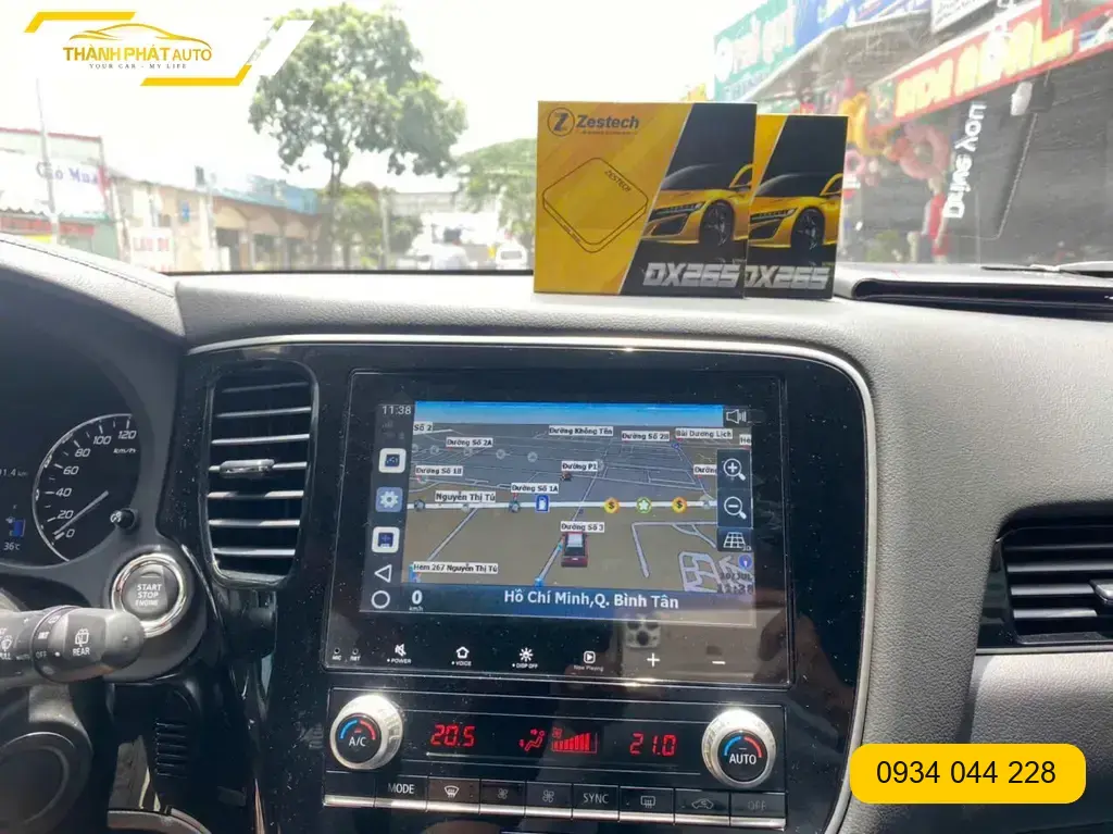 Android Box Mitsubishi Outlander 2023 - Địa Chỉ Gắn Android Box Uy Tín TP.HCM ảnh thực tế 3