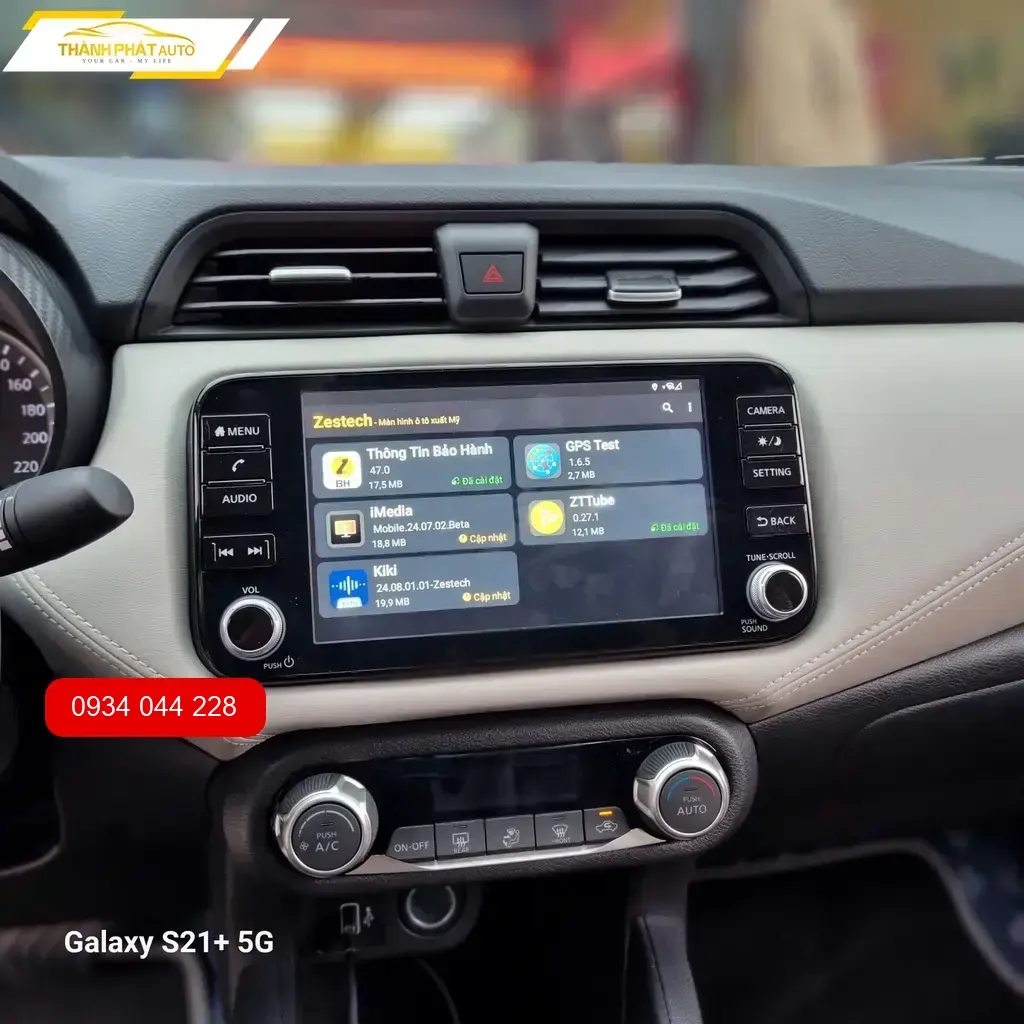 Thiết Bị Android Box Nissan Almera 2023 - Địa Chỉ Lắp Đặt Uy Tín TPHCM