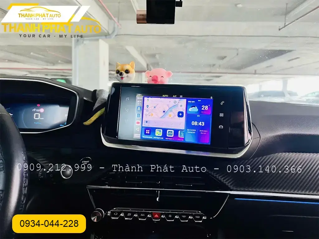 Android Box Peugeot 2008 2024 - Địa Chỉ Lắp Đặt Chính Hãng Giá Tốt TPHCM