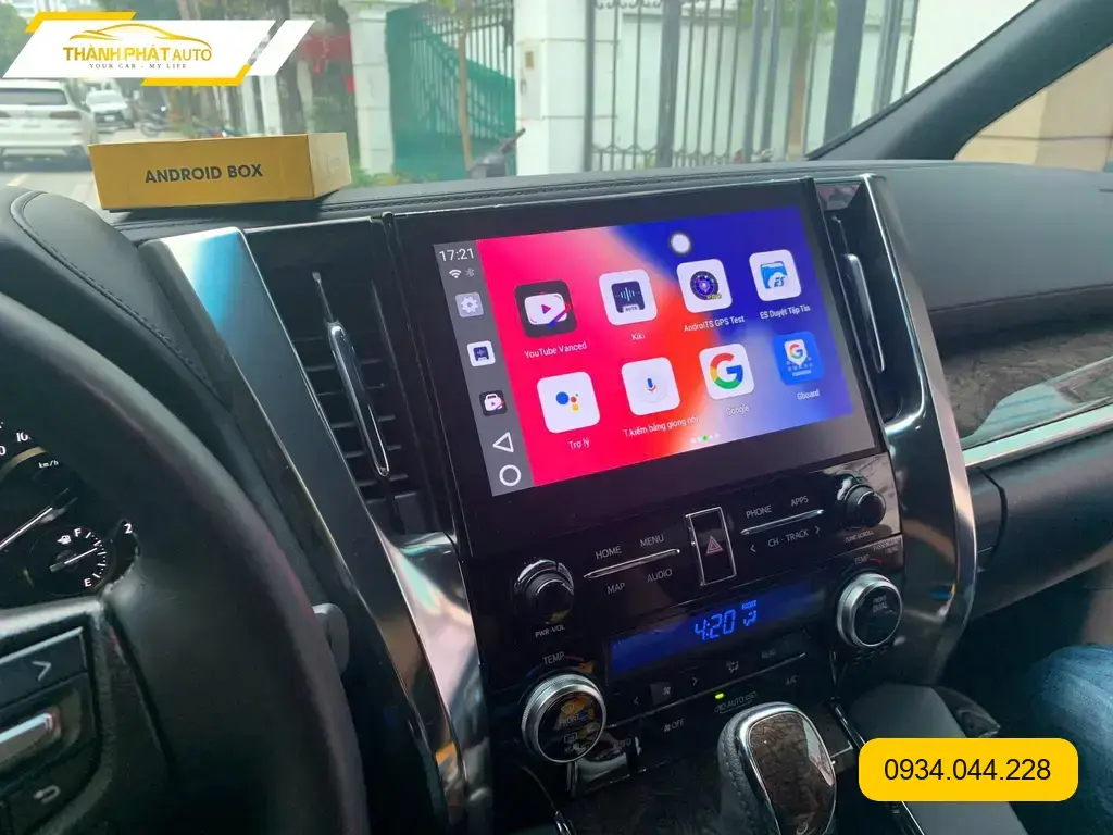 Android Box Toyota Alphard 2026 - Trung Tâm Nâng Cấp Chính Hãng Giá Tốt TPHCM