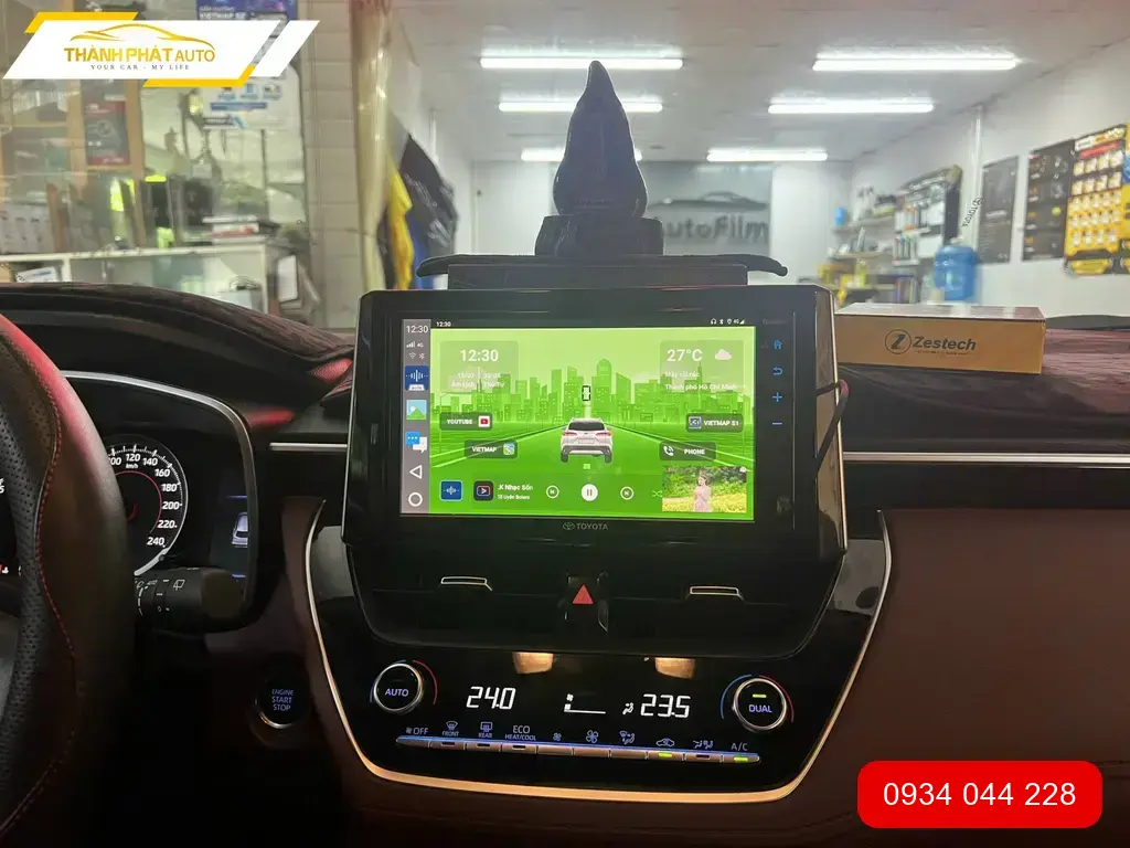 Android Box Toyota Corolla Cross 2022 - Trung Tâm Lắp Đặt Chính Hãng TPHCM