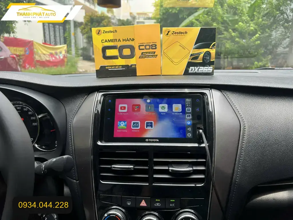 Android Box Toyota Vios 2023 - Địa Chỉ Lắp Đặt Chính Hãng TPHCM ảnh thực tế 3