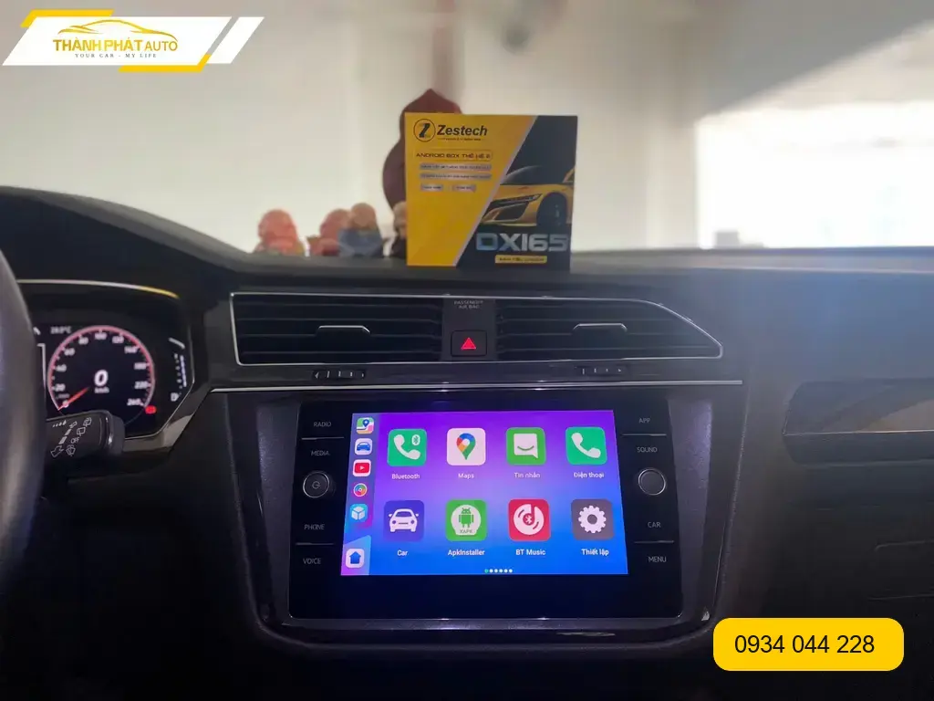 Android Box Volkswagen Tiguan 2020 - Đơn Vị Nâng Cấp Chính Hãng TPHCM