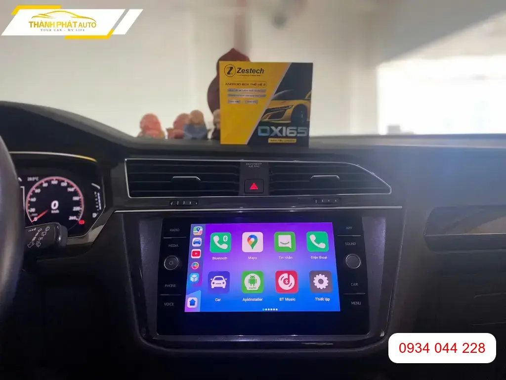 Android Box Volkswagen Tiguan 2025 - Trung Tâm Lắp Đặt Uy Tín TPHCM