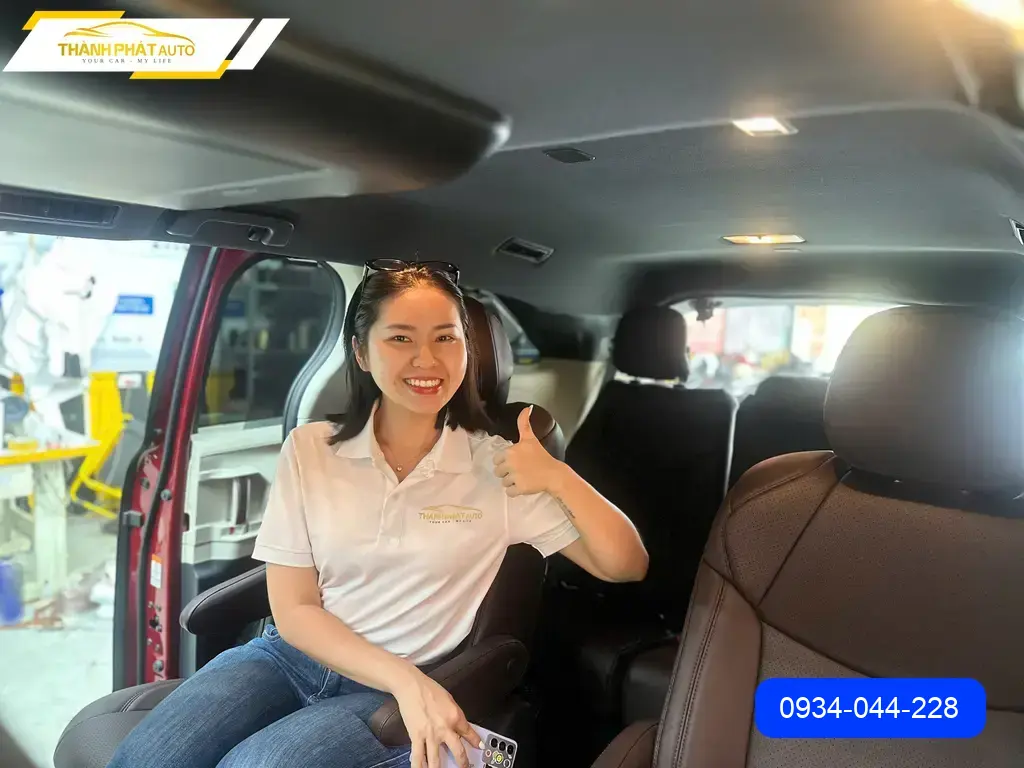 Bọc Ghế Da Toyota Sienna 2017 - Trung Tâm Lắp Đặt Uy Tín TPHCM