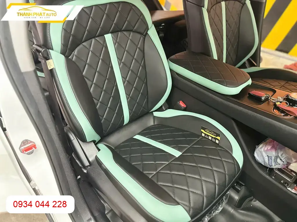 Bọc Ghế Da VinFast Limo Green 2026 - Địa Chỉ Nâng Cấp Chính Hãng TPHCM ảnh thực tế 2