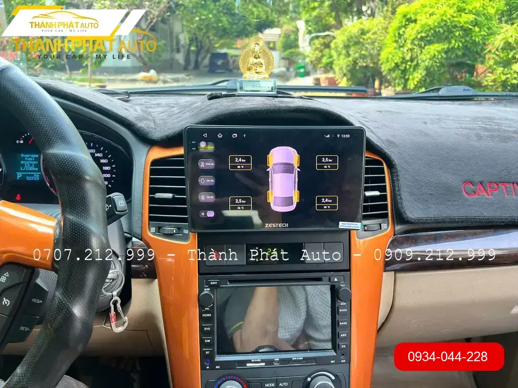 Màn hình Android Chevrolet Captiva 2011 - Địa Chỉ Lắp Đặt Uy Tín TPHCM