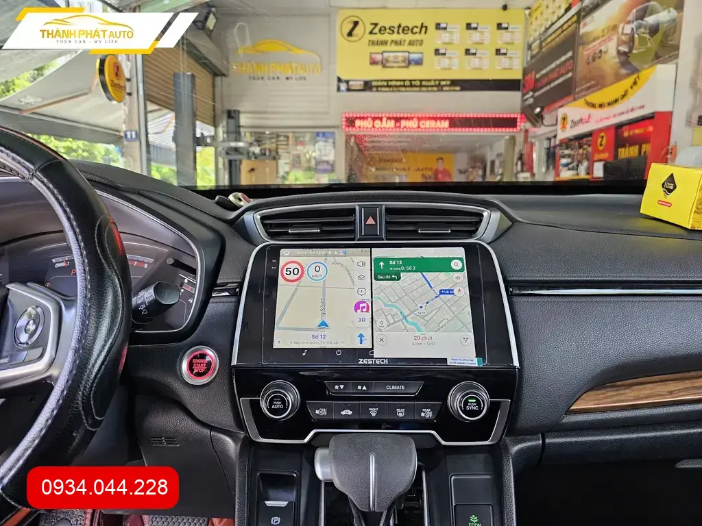 Màn Hình Android Thông Minh Honda CRV 2018 - Địa Chỉ Lắp Đặt Uy Tín TPHCM