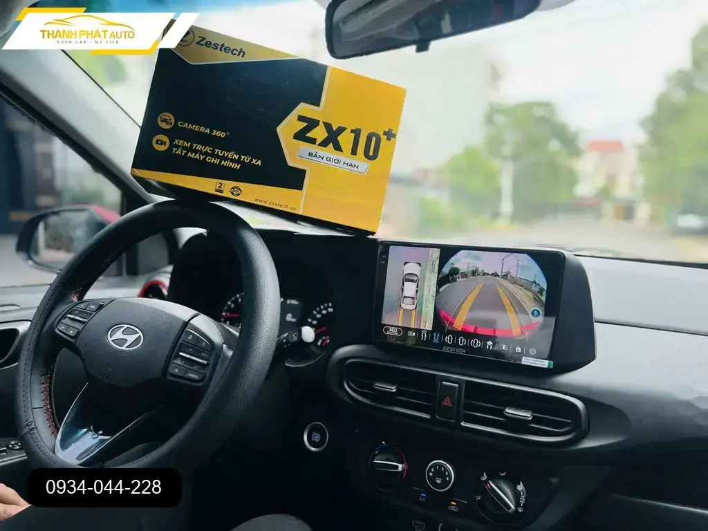 Màn Hình Hyundai i10 2024 - Trung Tâm Lắp Đặt Uy Tín TPHCM