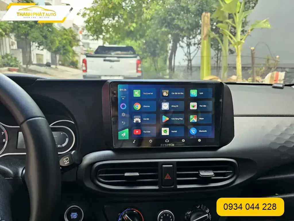 Màn Hình Hyundai i10 2024 - Trung Tâm Lắp Đặt Uy Tín TPHCM ảnh thực tế 2