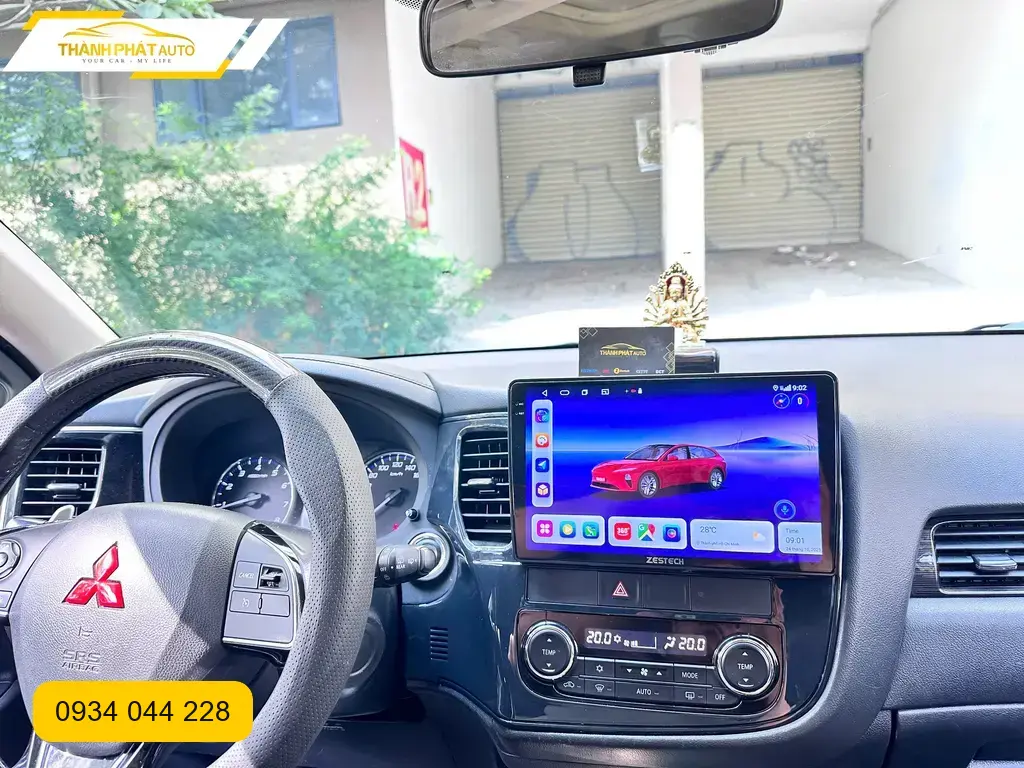 Màn Hình Hyundai Santafe 2015 - Trung Tâm Lắp Đặt Chính Hãng TPHCM