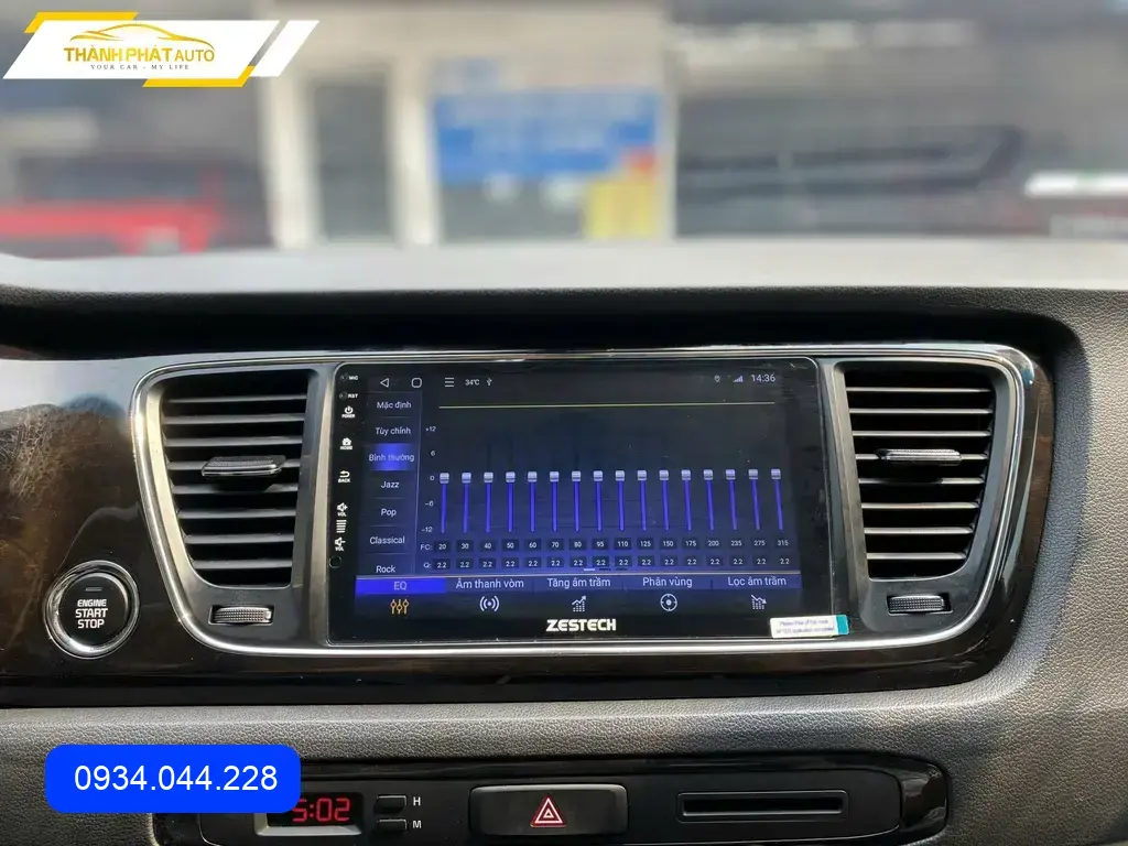 Màn Hình Android Kia Sedona 2016 - Địa Chỉ Lắp Đặt Uy Tín TPHCM