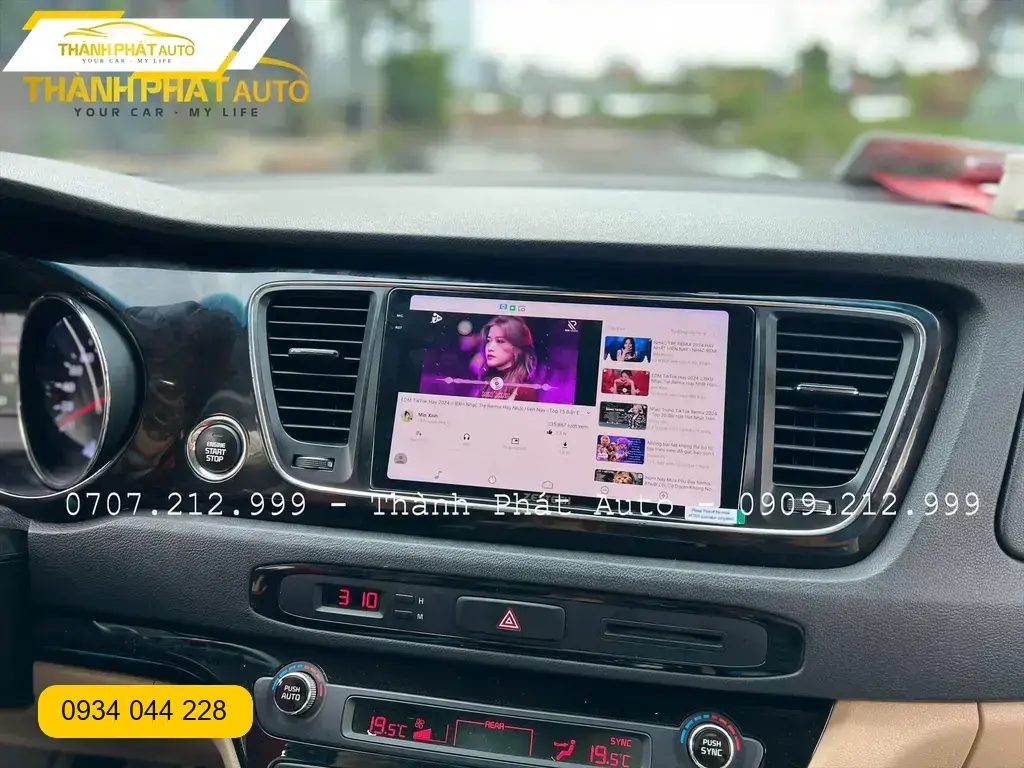 Màn Hình Android Kia Sedona 2020 - Trung Tâm Lắp Đặt Uy Tín TPHCM