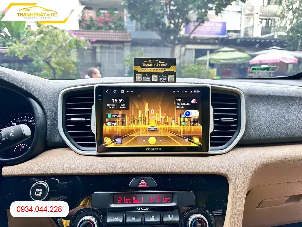 Màn Hình Android Kia Sportage 2019 - Nơi Nâng Cấp Chính Hãng TPHCM