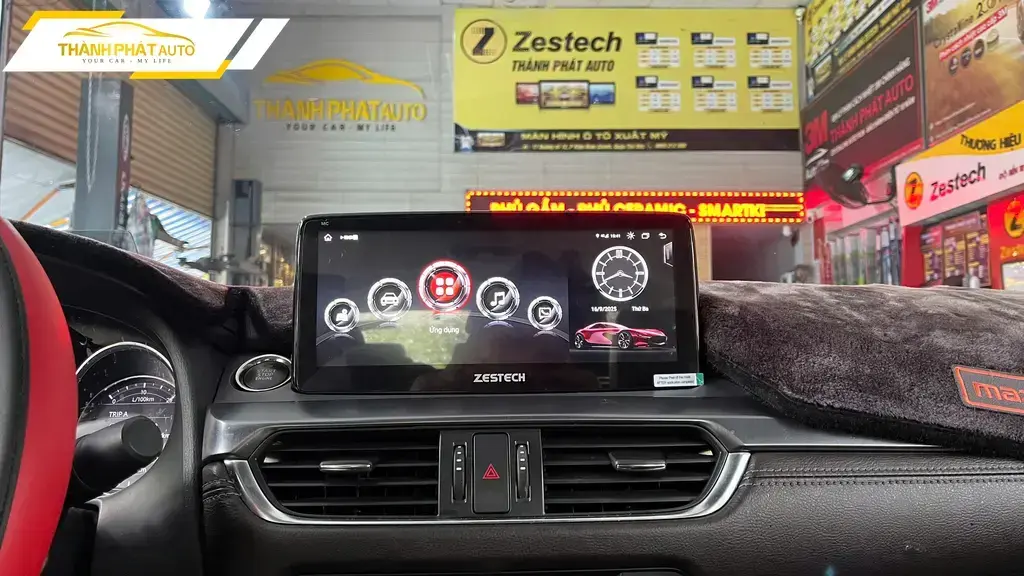 Màn Hình Android Cao Cấp Mazda 6 2023 - Địa Chỉ Lắp Đặt Chính Hãng TPHCM