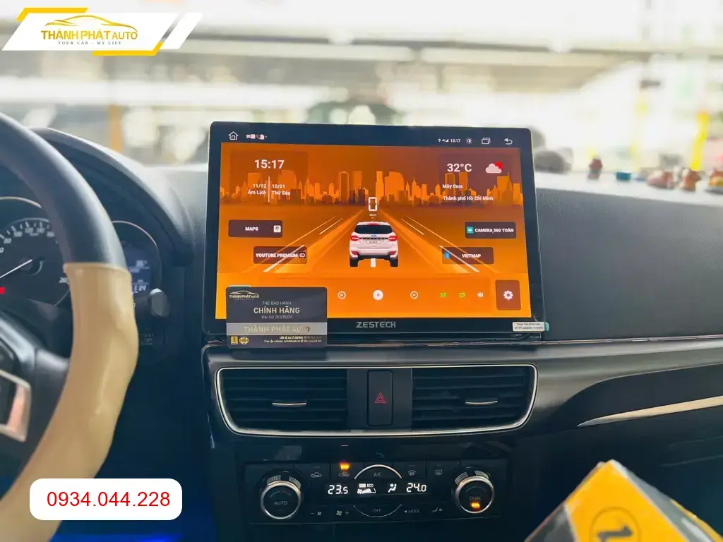 Màn Hình Android Mazda CX5 2017 - Trung Tâm Lắp Đặt Uy Tín TPHCM