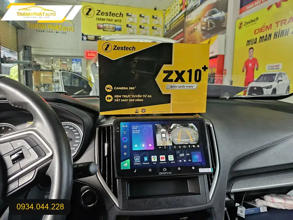 Màn Hình Android Subaru Forester 2022 - Địa Chỉ Lắp Đặt Uy Tín TPHCM ảnh thực tế 3