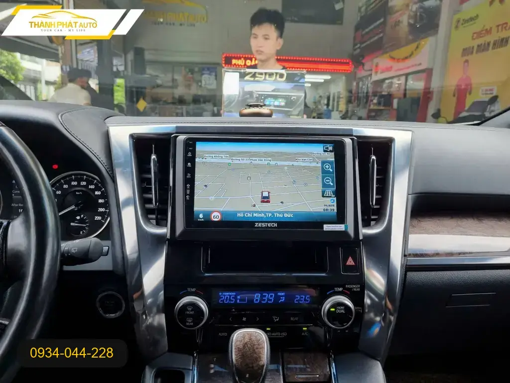 Màn Hình Android Toyota Alphard 2020 - Địa Chỉ Lắp Đặt Chính Hãng TPHCM ảnh thực tế 2