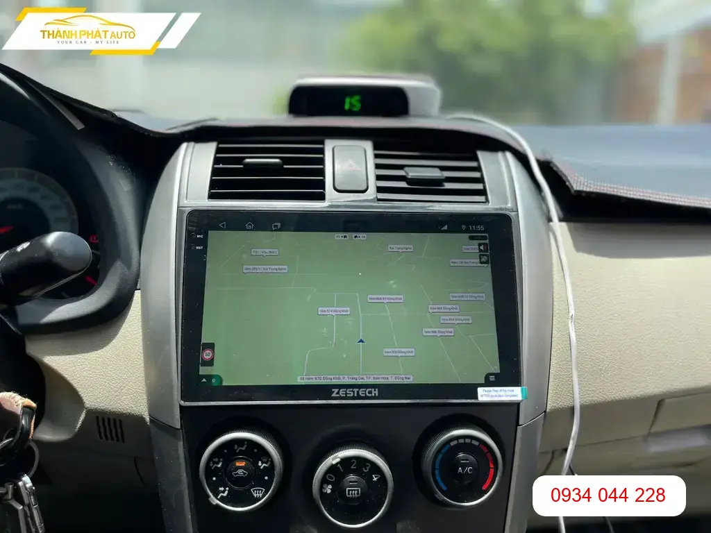 Màn Hình Android Ô Tô Toyota Altis 2010 - Trung Tâm Lắp Đặt Chính Hãng Uy Tín TPHCM ảnh thực tế 2