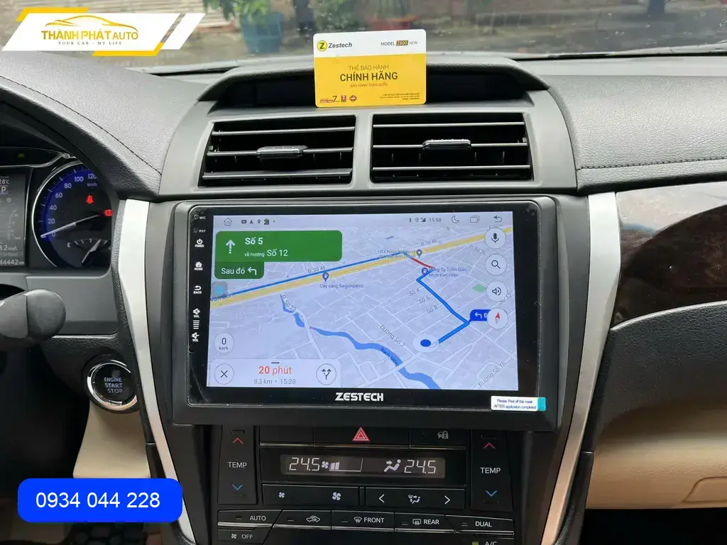 Màn Hình Android Toyota Camry 2014 - Địa Chỉ Lắp Đặt Uy Tín TPHCM