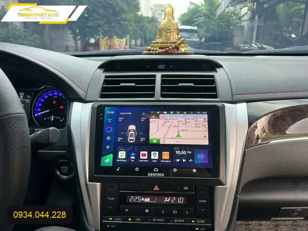 Màn Hình Android Toyota Camry 2016 - Trung Tâm Lắp Đặt Uy Tín TPHCM ảnh thực tế 2