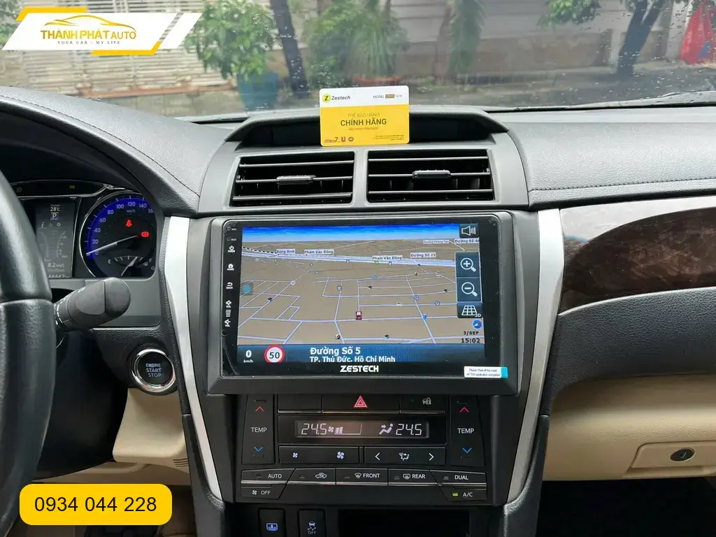 Màn Hình Android Toyota Camry 2017 - Địa Chỉ Lắp Đặt Uy Tín TPHCM