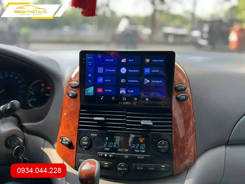 Màn Hình Android Toyota Sienna 2012 - Trung Tâm Lắp Đặt Chính Hãng TPHCM