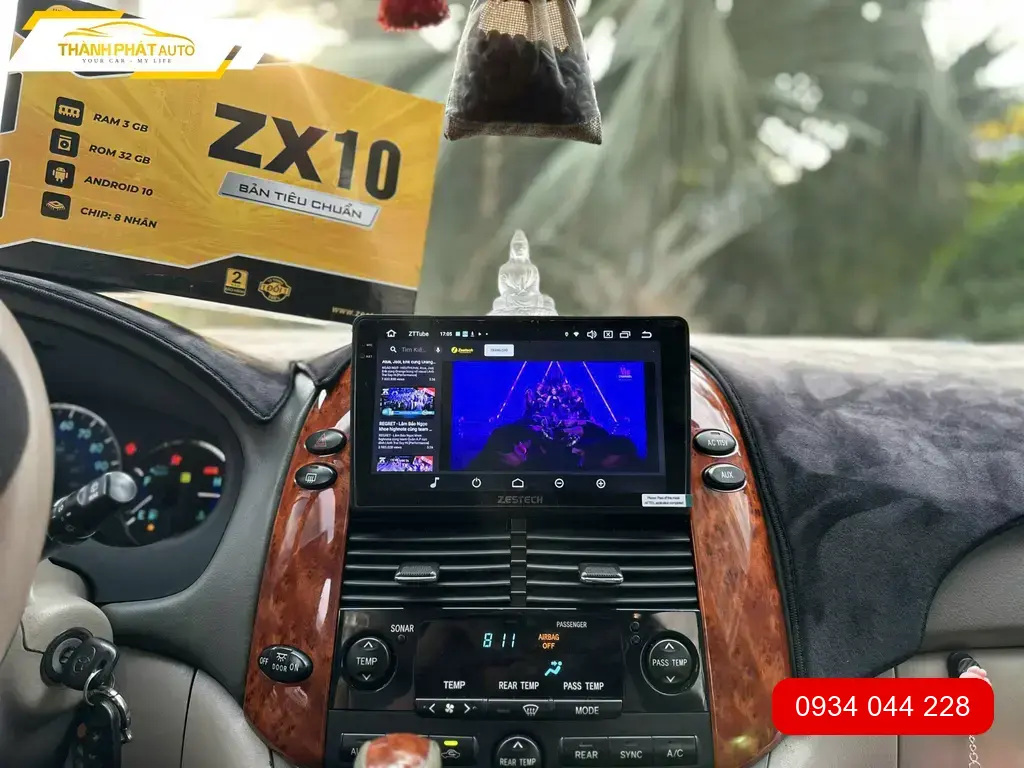 Màn Hình Android Toyota Sienna 2012 - Trung Tâm Lắp Đặt Chính Hãng TPHCM ảnh thực tế 2