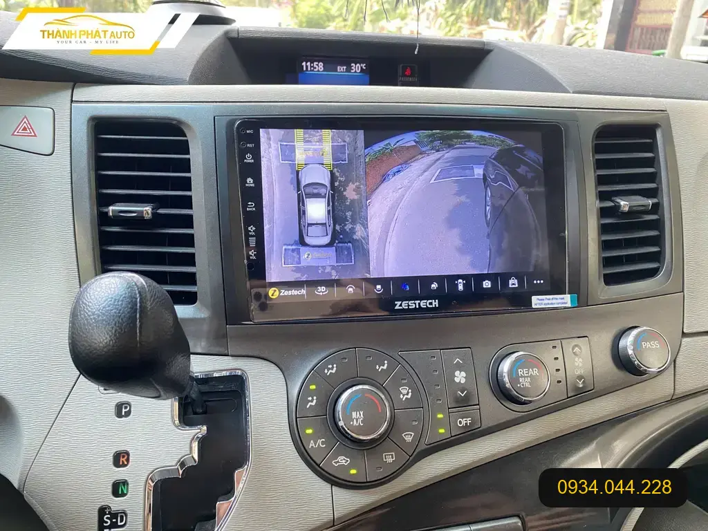 Màn Hình Android Toyota Venza 2017 - Trung Tâm Lắp Đặt Uy Tín TPHCM ảnh thực tế 2