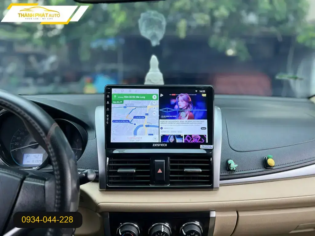 Màn Hình Android Toyota Vios 2014 - Trung Tâm Lắp Đặt Uy Tín TPHCM ảnh thực tế 2