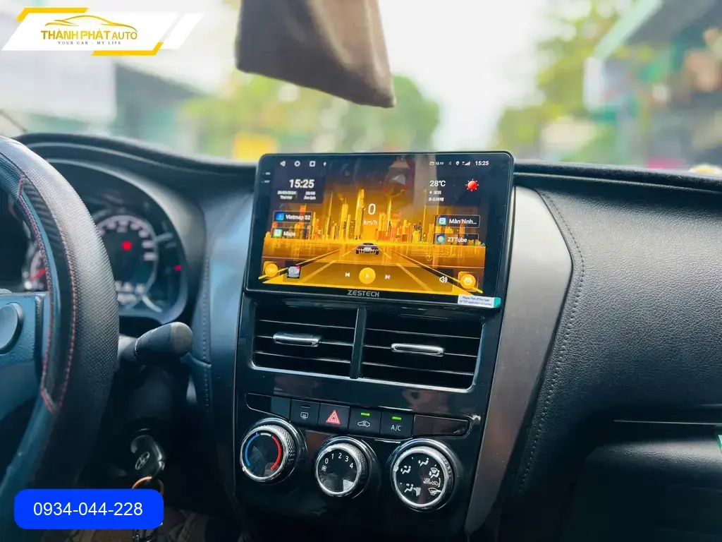 Màn Hình Android Toyota Vios 2025 - Trung Tâm Lắp Đặt Uy Tín TPHCM ảnh thực tế 2