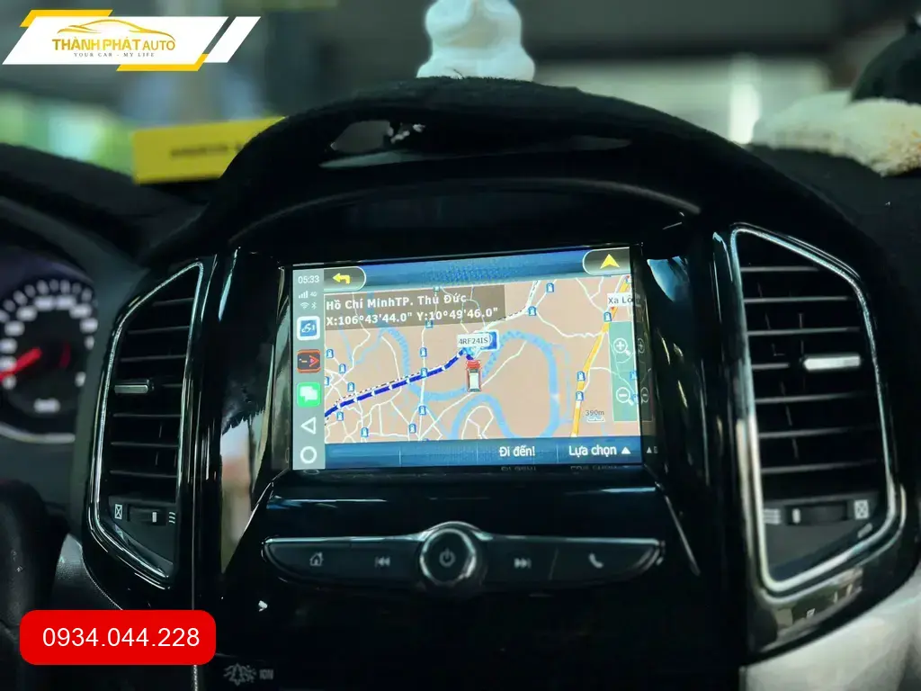 Android Box Thông Minh Cho Xe Chevrolet Captiva - Địa Chỉ Gắn Chính Hãng TPHCM ảnh thực tế 2