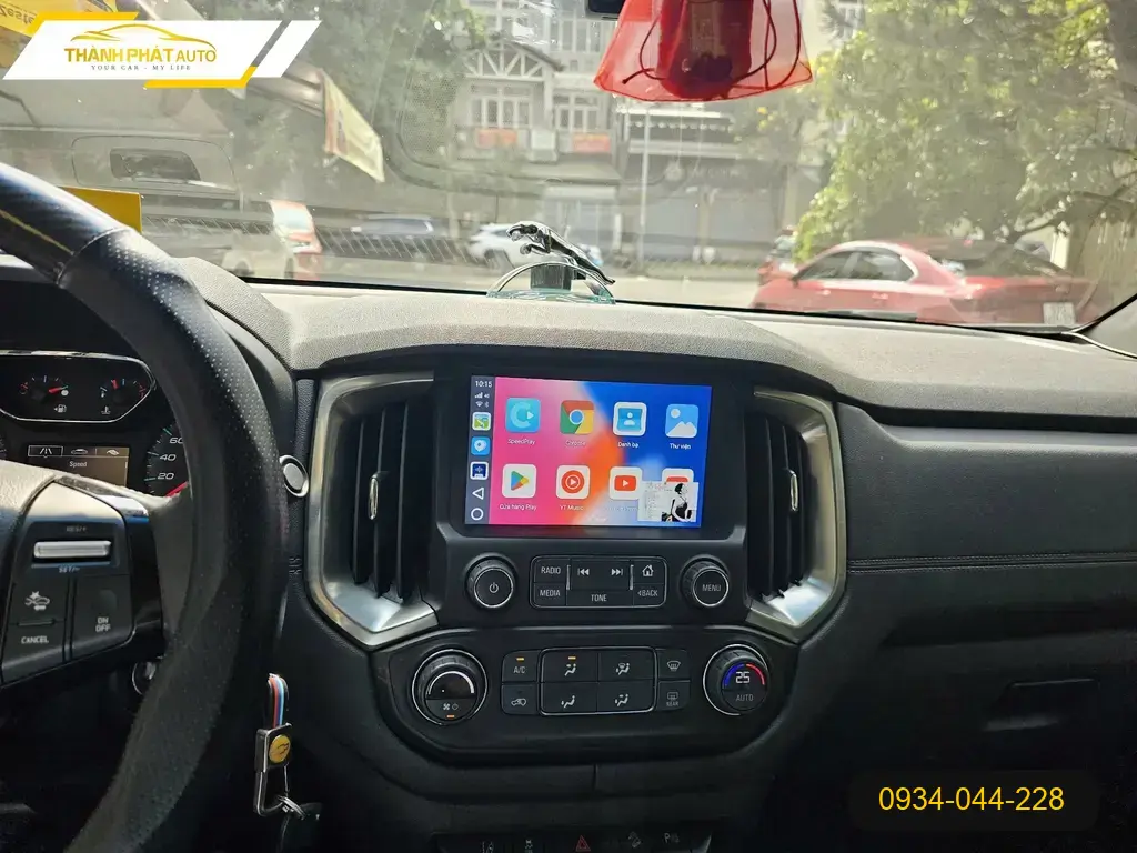 Android Box Chevrolet Colorado 2020 - Trung Tâm Lắp Đặt Uy Tín TPHCM ảnh thực tế 2