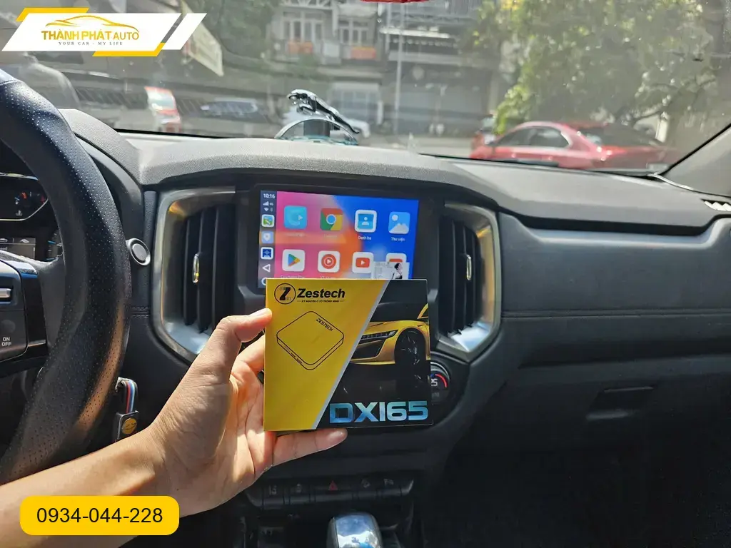 Android Box Chevrolet Colorado - Trung Tâm Gắn Chính Hãng Bình Thạnh ảnh thực tế 2