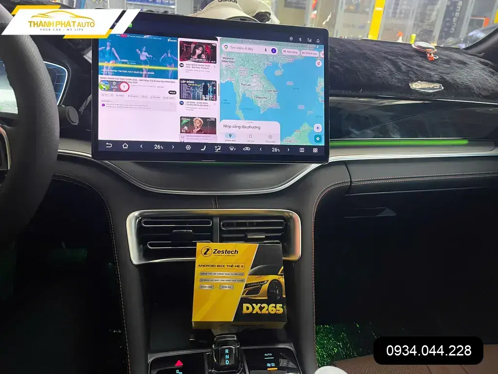Anh Nhật lắp Android Box DX265 BYD Sealion 6 Quận 9 nâng cấp tiện ích ảnh thực tế 3