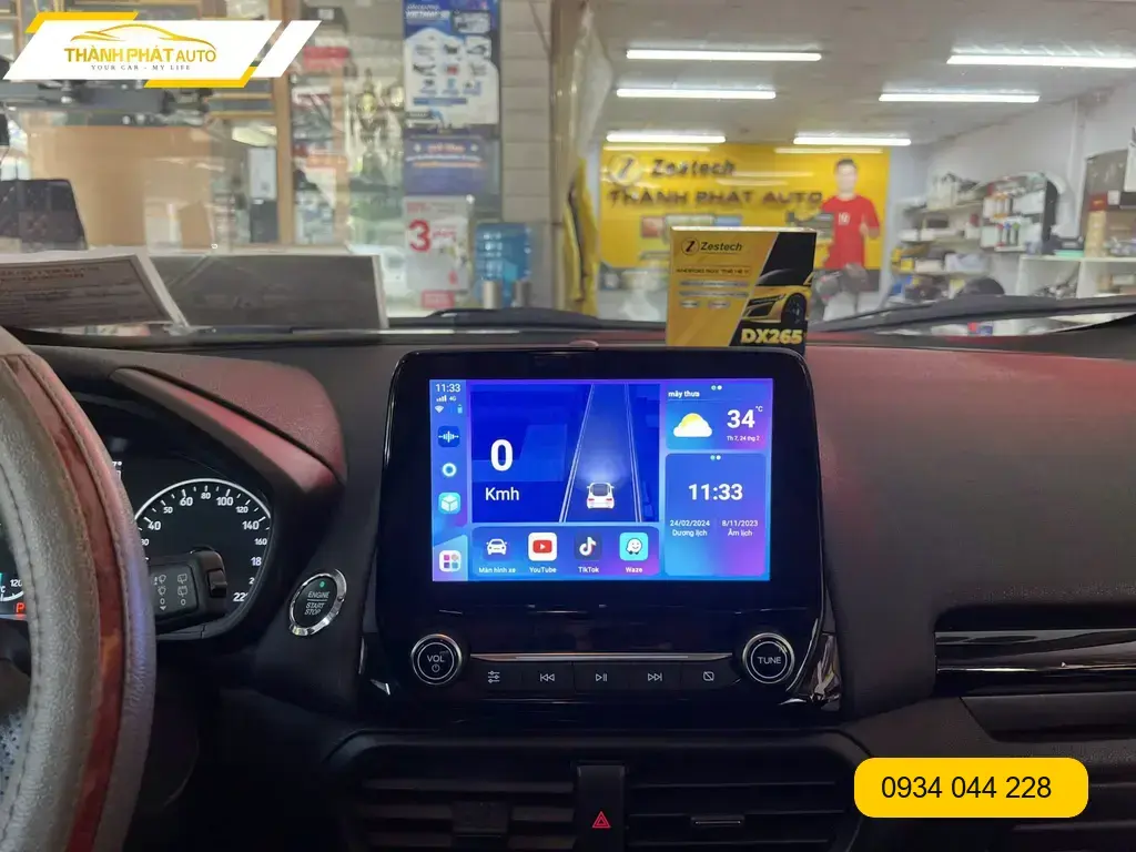 Android Box Zestech Ford Ecosport - Trung Tâm Lắp Đặt Chính Hãng Quận 4 ảnh thực tế 2