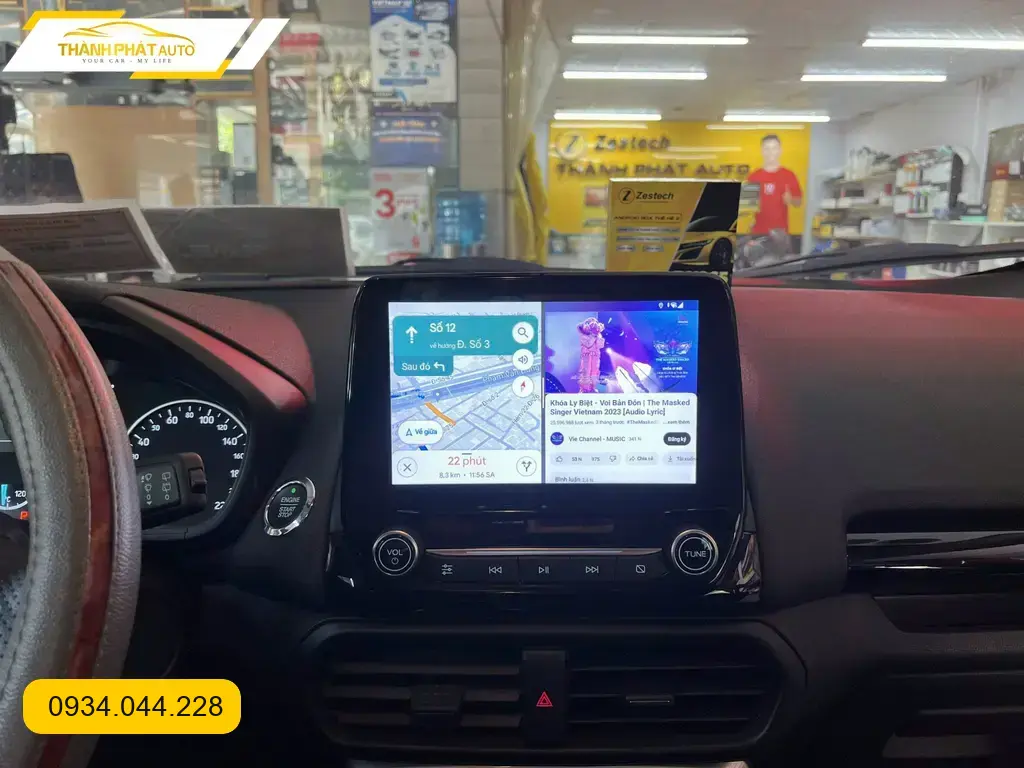 Android Box Ford Ecosport - Trung Tâm Lắp Đặt Uy Tín Tại Tân Bình TPHCM ảnh thực tế 3
